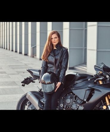 Ladies Leather Bike Jackets