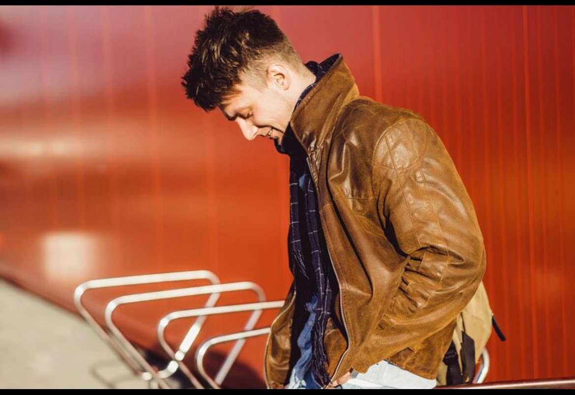 brown leather jacket mens